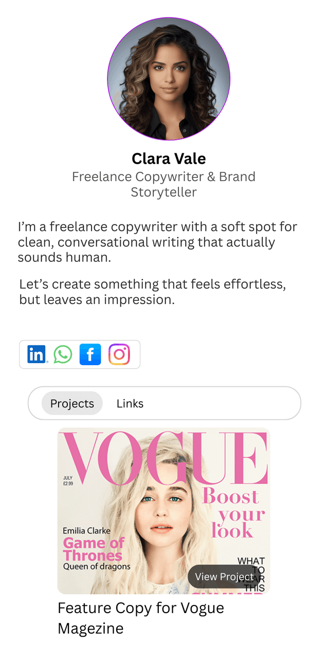 Lancrly mobile mockup
